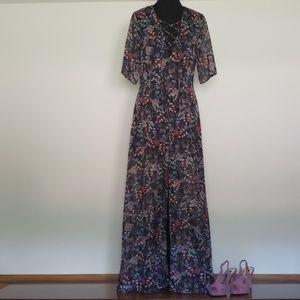 Onetheland floor length dress like new.